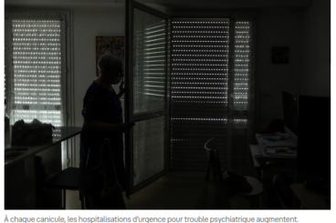 Vert : Quand la chaleur fait vaciller la santé mentale