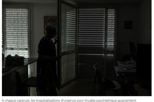 Vert : Quand la chaleur fait vaciller la santé mentale